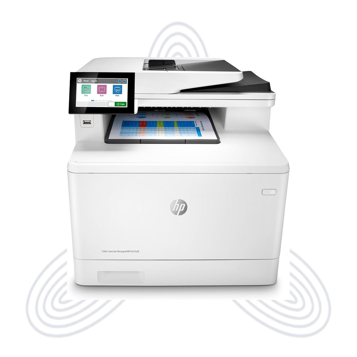 HP Color Laserjet Managed MFP E47528